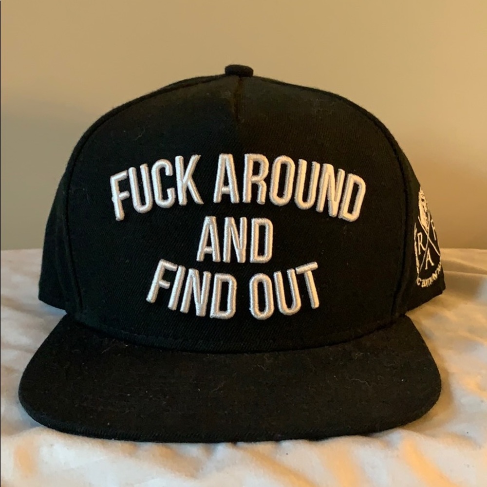 “fuck around and find out” hat